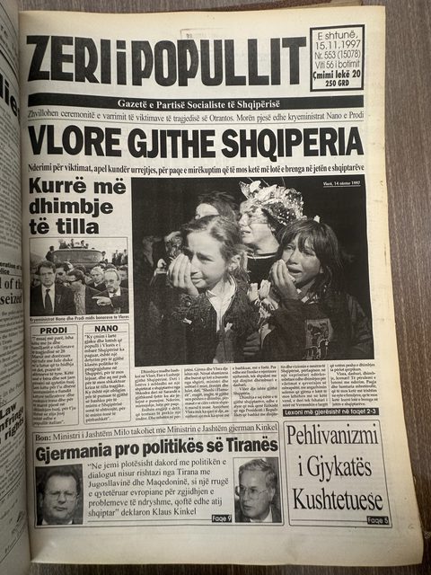 Zëri i Popullit 1997-11-15